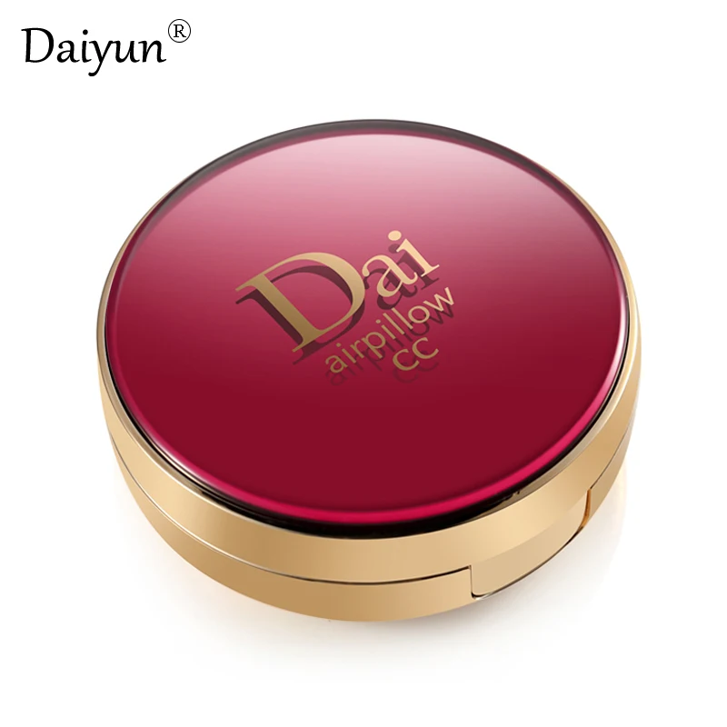 Daiyun Air Cushion CC Крем-корректор для макияжа Увлажняющий тональный крем для макияжа Голый сильно отбеливающий для лица красота Макияж 48+ 40 мл