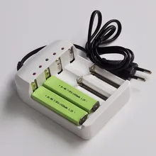 Batterie rechargeable Ni-Mh 7/5F6 1.2 mAh 1450 F6 7/5 cellule de Chewing-Gum + chargeur de batterie intelligent pour baladeur MD lecteur CD 2 à 4 pièces