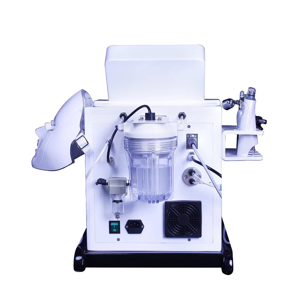 5in 1 bio cold hammer hydro water hydra dermabrasion  facial skin pore cleaning machine