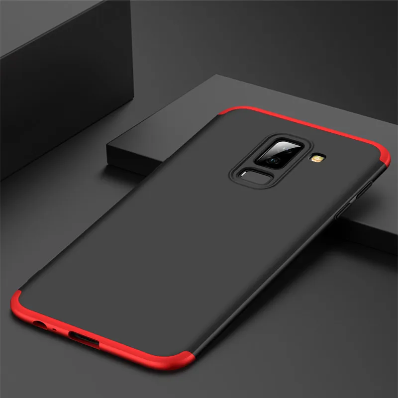 Для Samsung Galaxy J8 2018 чехол для телефона роскошный J810F J810 защитный Жесткий ПК полный