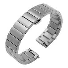 New Unique elegant Luxury Stainless sturdy and durable Steel Metal Clasp Smart Watch Band Strap For Huawei B5#82