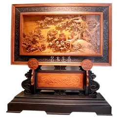 Dongyang резьба по дереву Бутик стол экран крыльцо экран сиденье экран китайский yew вставляется перегородка классическое оформление