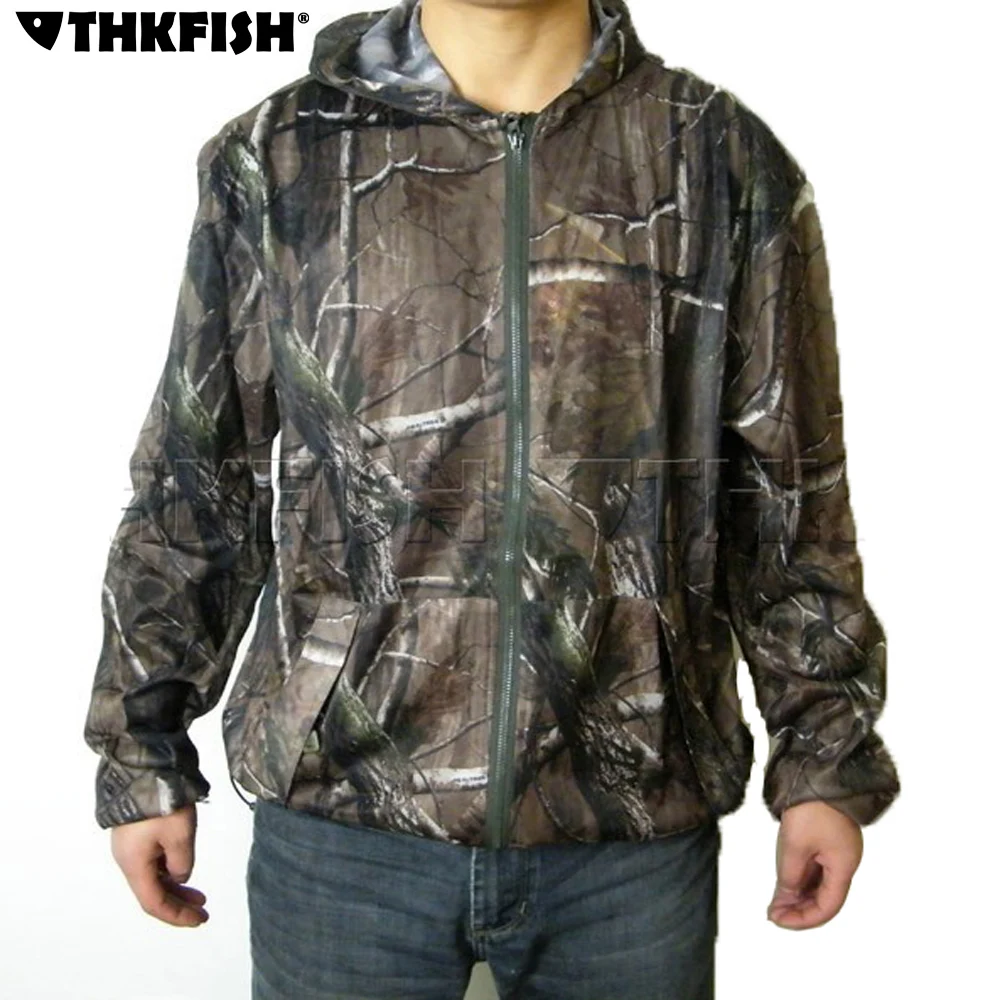

Fishing Clothes Camo Sunscreen Camouflage Hunting Clothing Fishing Military Uniform Waterproof And Breathable Jackets For Men