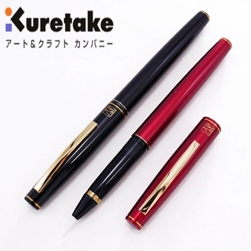 Kuretake Япония DT-140 полиэфирное волокно мягкая ручка-кисть для каллиграфии небольшая обычная для письма