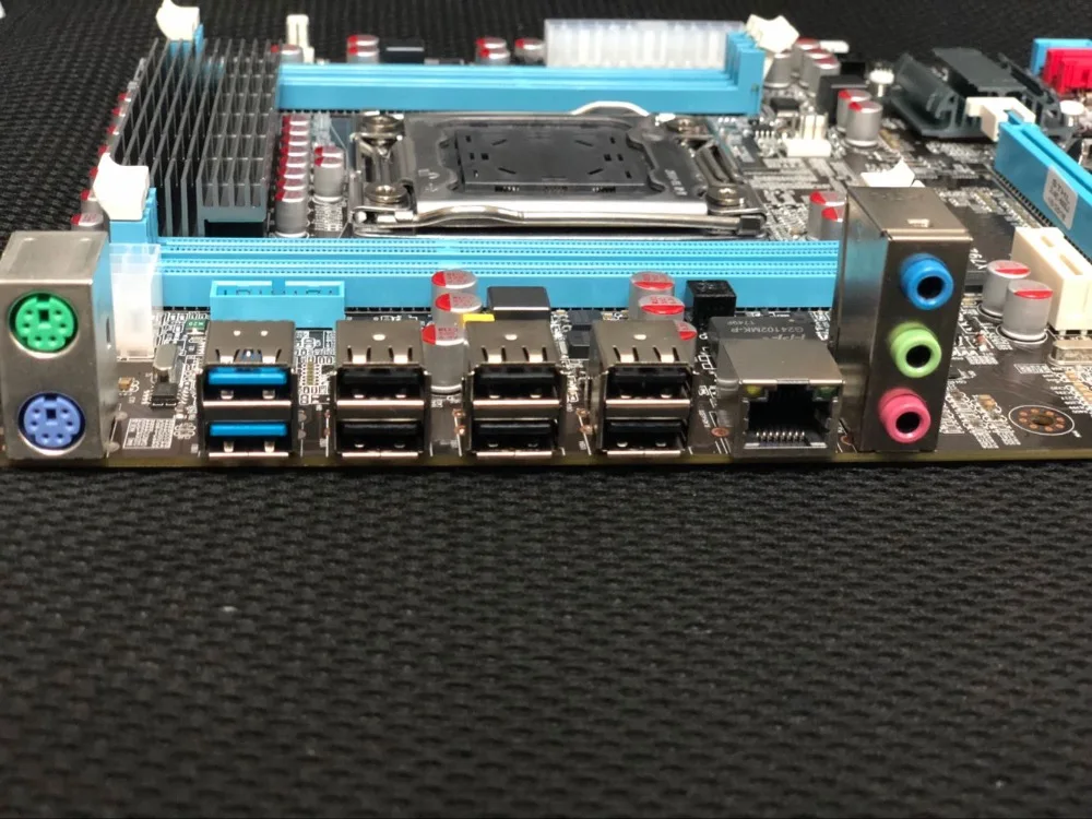 OEM X79Z E5 2.4E LGA 2011 DDR3/кода коррекции ошибок для I7 E5-V1 E5-V2 64G 2* PCI-E SATA3 USB3.0 X79 рабочего Материнская плата