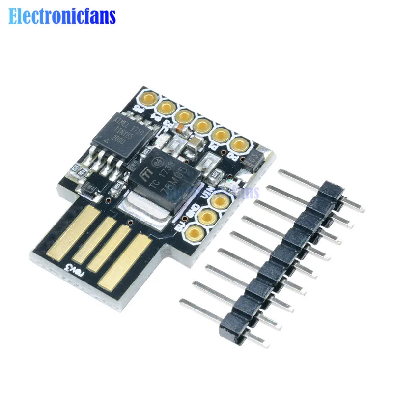 Attiny85 Digispark Kickstarter плата для разработки 2c SPI интерфейс USB модуль Arduino источник