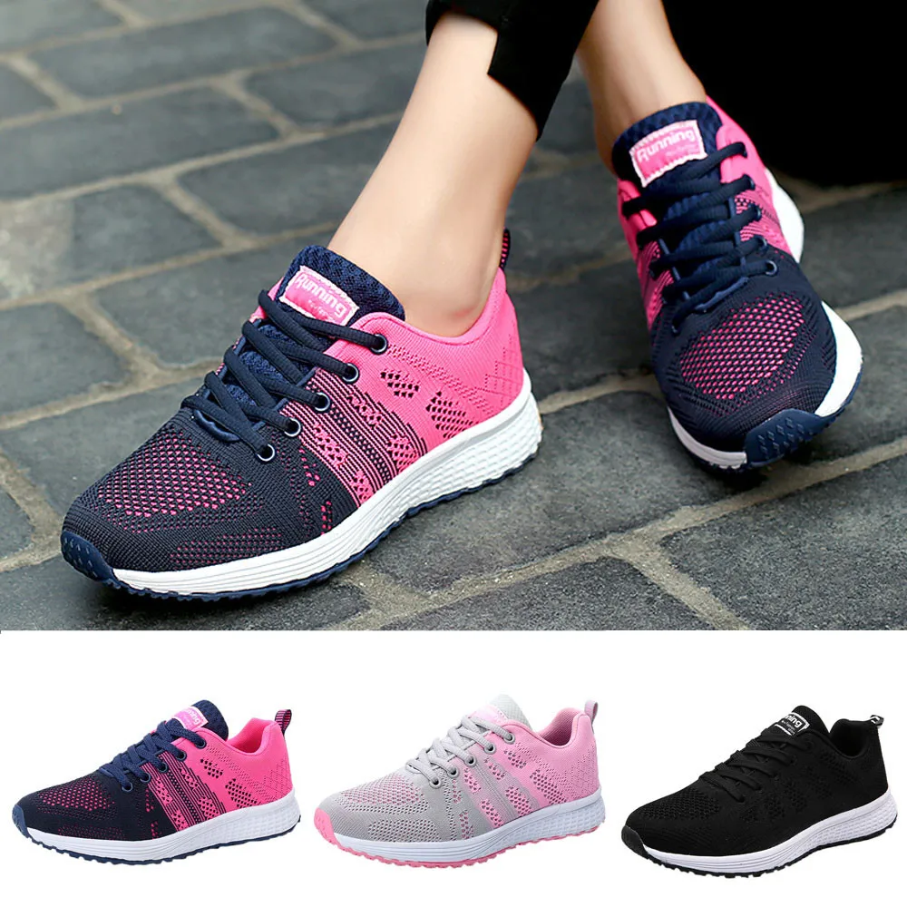 

2018 Women Running Sneakers Lightweight Gym Sneakers Yoga Sneakers Shoes Shoes Sneakers Running Shoes Sports Shoes 20