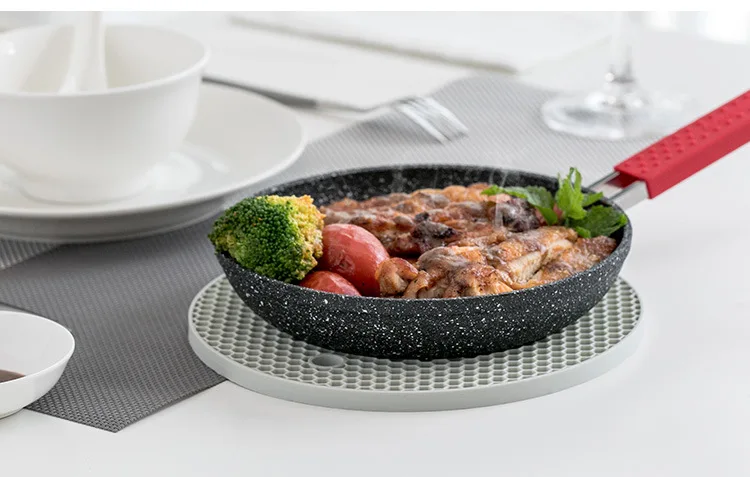 XSilicone Coaster cupдвусторонняя сотовая круглая подставка коврик теплоизолированная чаша коврик Домашний Декор Настольный экологически чистый
