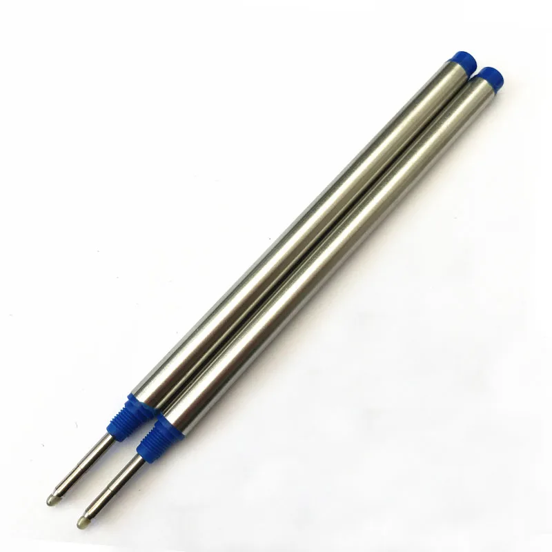 

2 Pcs High Quality Refill Blue Black Roller Ball Pen Refills for Office School Suppliers