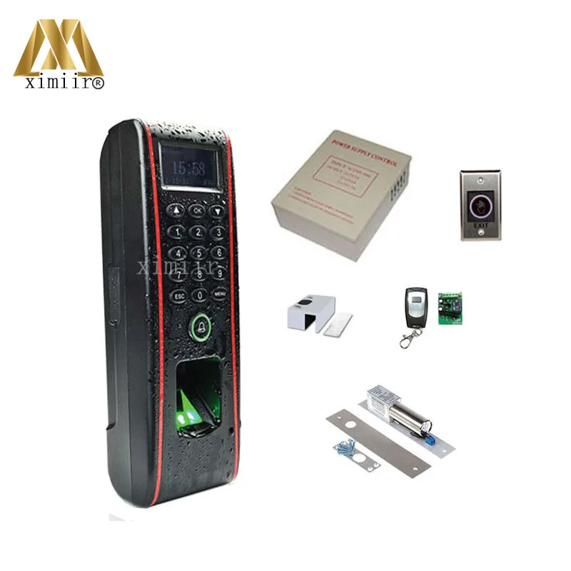 

ZK with RFID card access control reader TF1700 fingerprint access control system IP65 waterproof machine