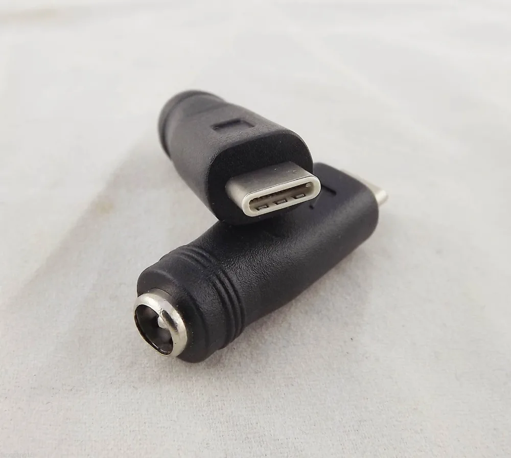 1 шт. USB 3 Type C штекер для 5 5x2 мм Женский DC преобразователь питания зарядное