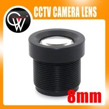 100pcs/lot Board 8mm lens 40 Degree CCTV Lens Wide Angle Security Lens For CCTV Security Camera