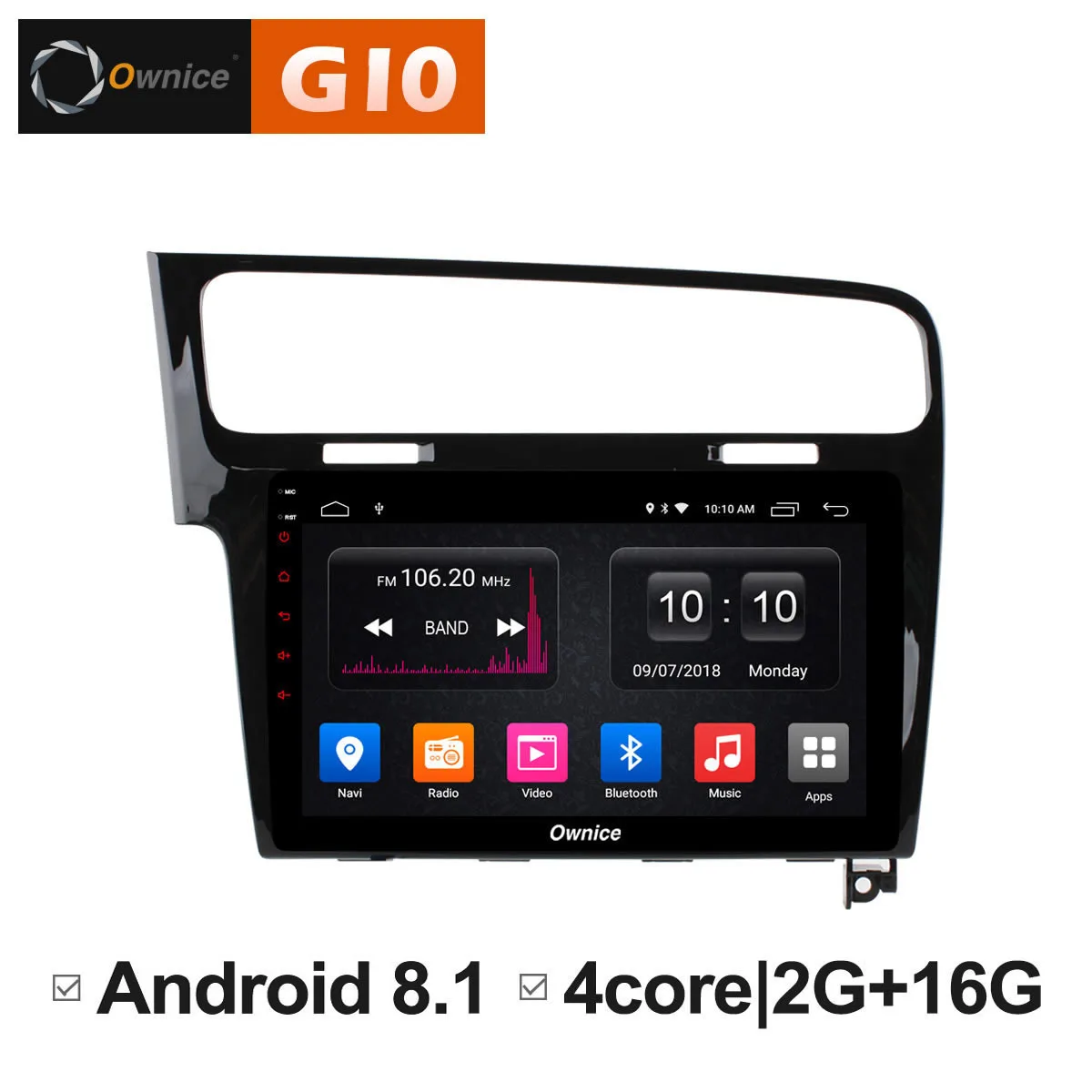 ل VW Golf 7 2014 سيارة راديو الترفيه PC الروبوت AutoRadio ستيريو الوسائط المتعددة السيارة الذكية DVD GPS الملاح