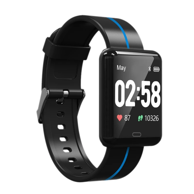 

New Style F5 Smart Bracelet Blood Pressure Heart Rate Monitor Wristband Fitness Tracker Ip67 Smart Watch For Xiaomi Ios Androi