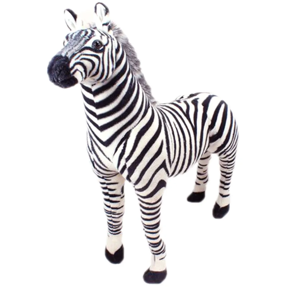 large zebra teddy