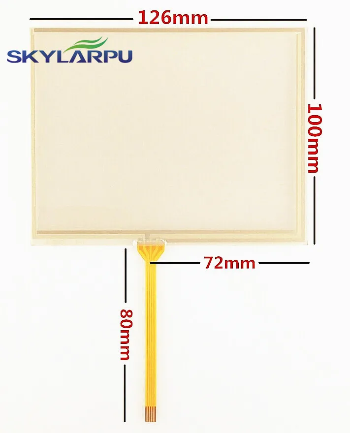 

skylarpu 10pcs/lot New 5.6 inch 126mm*100mm Touch screen for TM056KDH01 AT056TN53 V.1 industrial Touch Screen Digitizer Panel