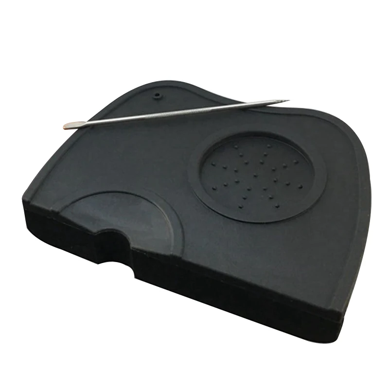 Manual Coffee Grinders,2pcs Silicone Espresso Tamp Corner Mat Fluted