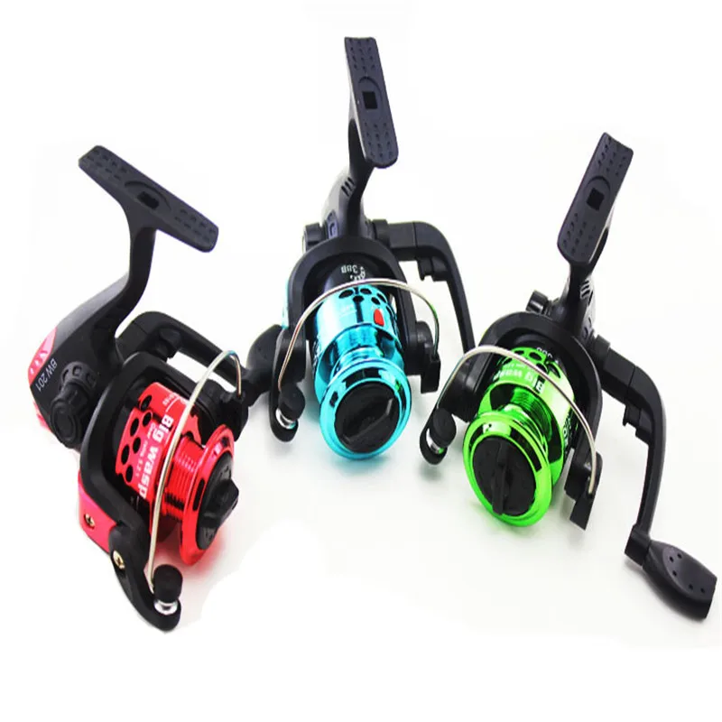 New Multi Color Aluminum Body Spinning Reel High Speed G Ratio 5.2:1 ...