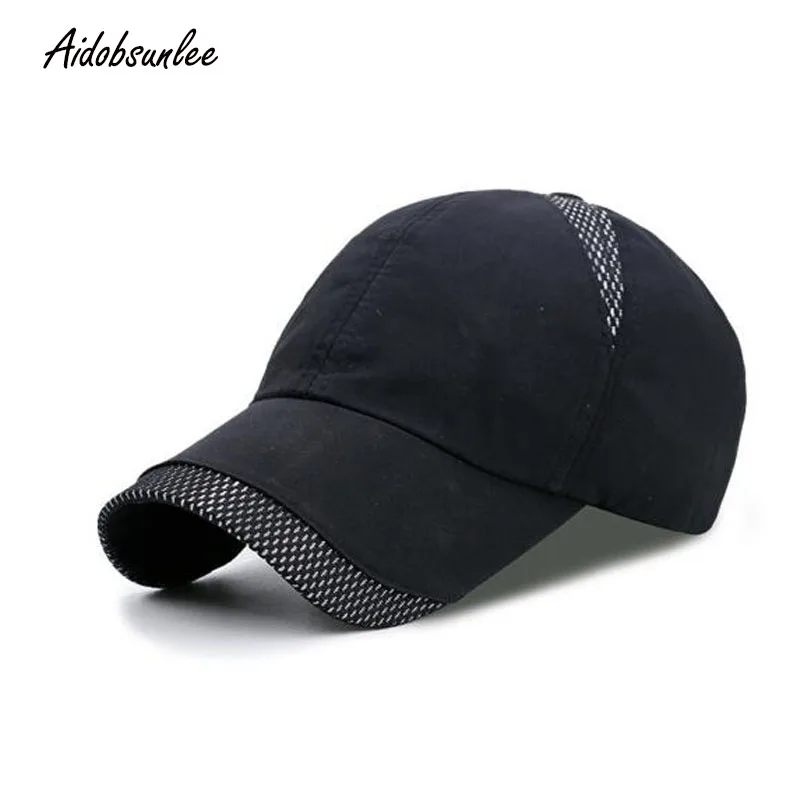 2017 Outdoor Thin Breathable Baseball Cap Waterproof Quick drying Sun