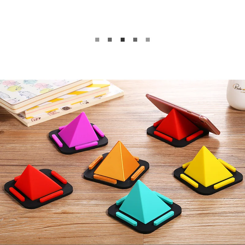 

Pyramid Universal Smartphone Mount For iPhone 7 X xs max for xiaomi redmi note 5 Desk Stand Phone holder for ipad mobile phone