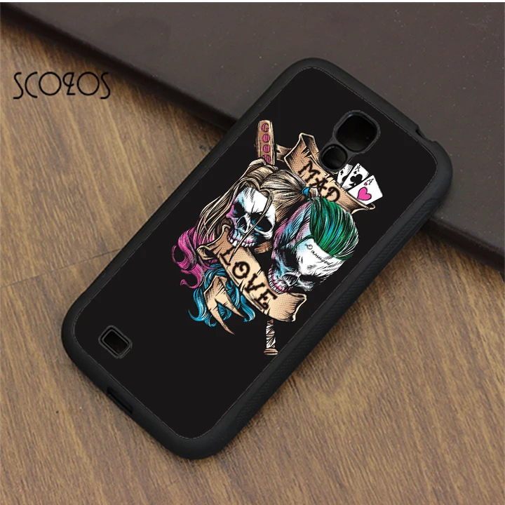 SCOZOS Mad Love Joker Harley Quinn phone case cover for samsung galaxy