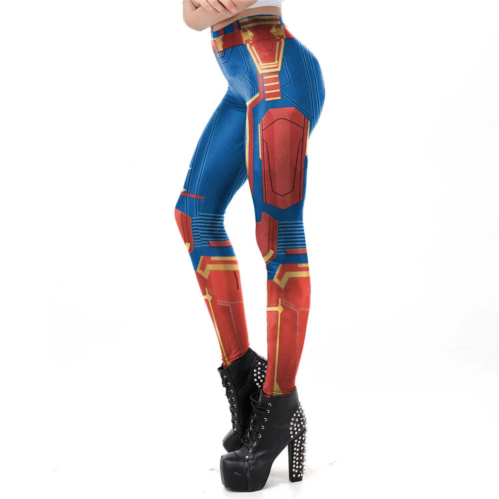 Ms Marvel Carol Danvers женский супергерой Капитан Марвел Косплей костюмы на Хэллоуин для