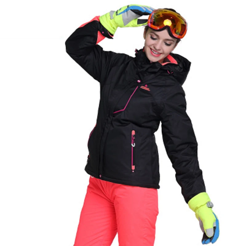 Winter Ski suit Women Brands 2018 High Quality Jacket And Pants Snow Warm Waterproof Windproof Skiing Snowboarding Suits|Лыжные куртки| |