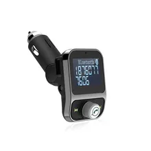 

Car MP3 player Bluetooth hands-free calling car cigarette lighter dual USB car