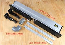 Heavy Duty Router Fence + 2PCS T-tracks + Knob Stops