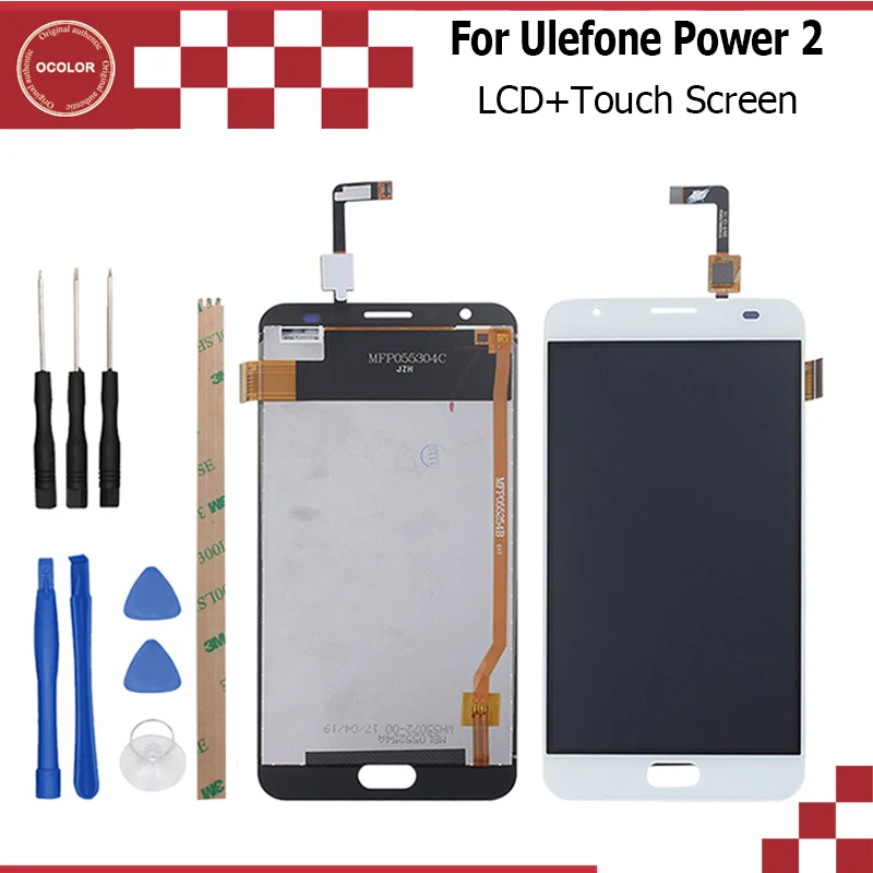 imágenes para 5.5 pulgadas Para Ulefone Potencia 2 Reparación Asamblea LCD Pantalla y Pantalla Táctil de 1005 Original Android 7.0 MTK6750 + herramientas + Adhesivo imágenes para 5.5 pulgadas Para Ulefone Potencia 2 Reparación Asamblea LCD Pantalla y Pantalla Táctil de 1005 Original Android 7.0 MTK6750 + herramientas + Adhesivo