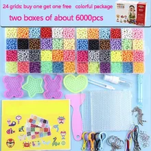 

Kit Ball Game NEW 24 Colors Aqua Beads 3D Aquabeads DIY Water Spray Magic Puzzle Educational Toys for Children Hand Making B31