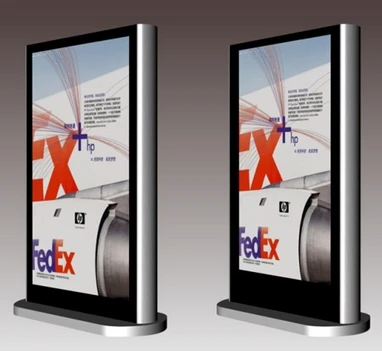 US $2.850.00 Outdoor LG 55 65 Inch Lcd Advertising Display Hd Double Panel Screen Lcd Advertising Digital Signage Kiosk Players