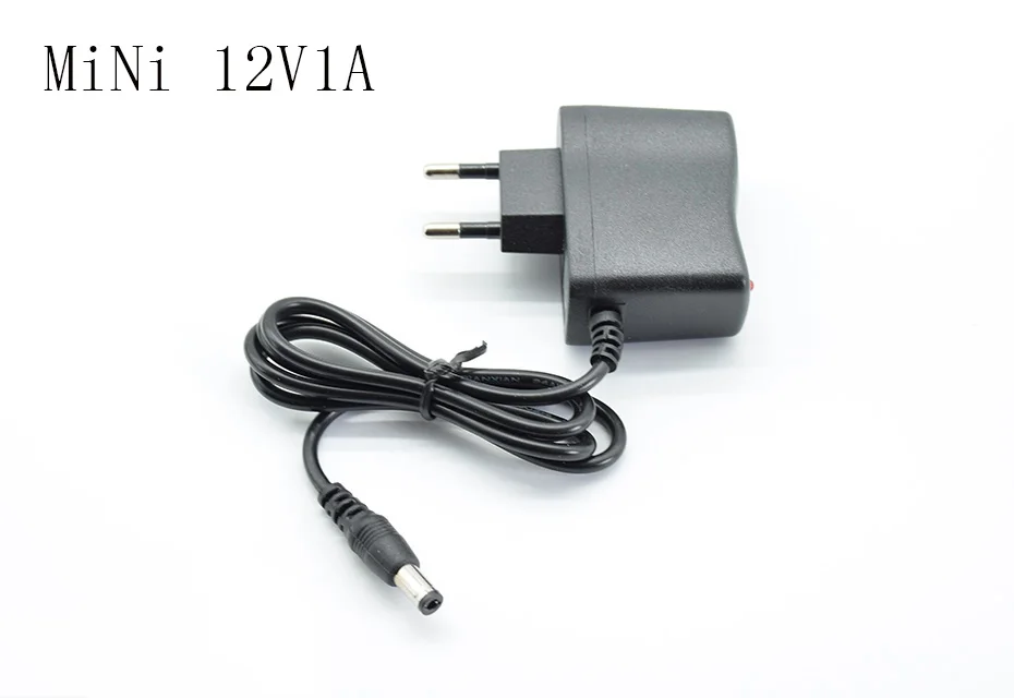 100 V-240 V адаптер преобразователя DC 3 V/4,2 V/5 V/6 V/9 V/12 V 1A/1000mA зарядное устройство питания ЕС Штекер 5,5 мм* 2,5 мм(2,1 мм) светильник переменного тока в постоянный