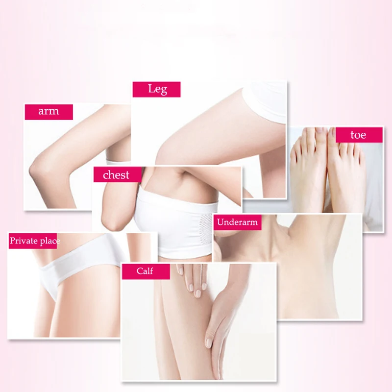 Organic Painless Depilatory Cream Legs Depilation Cream Hair Removal Armpit Women and Men Hair Removal Epilator with Wax Bean