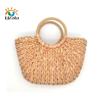 

New popular corn husk leisure trend corn leather hand-woven handbag. W3-248