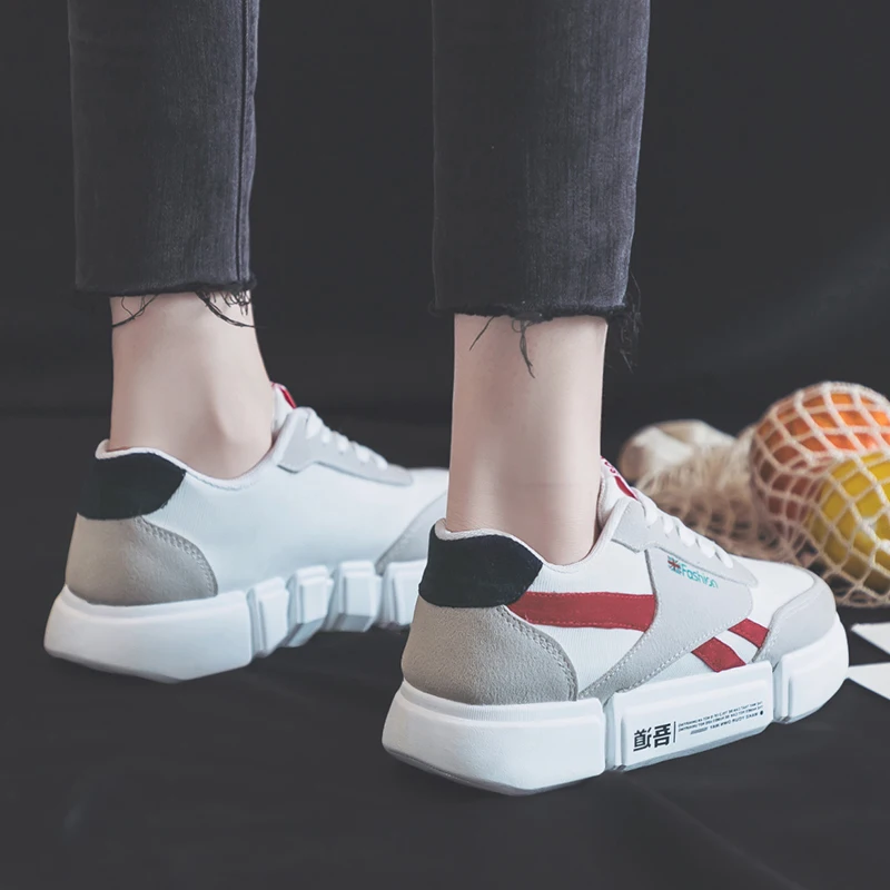 

Women Canvas Shoes Fashion Women Vulcanized Shoes 2019 Spring Summer Female Lace Up Casual Footwear Ladies Breathable Sneakers