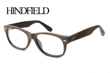 HINDFIELD fashion Square Anteojos Hombres marco de Marca Óptica Gafas lente transparente Vintage gafas de sol mujer