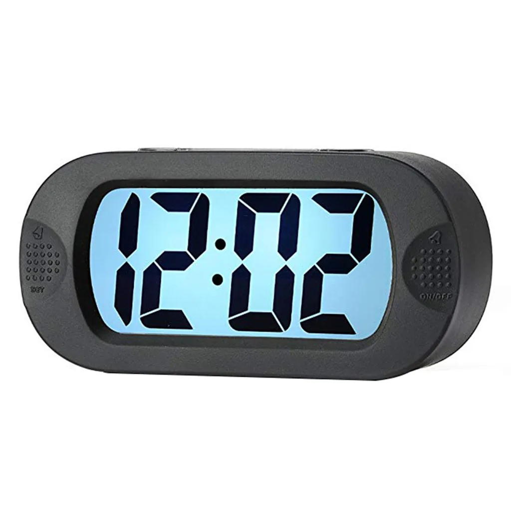 

Fashion New Simple Design Digital LCD Travel Alarm Clock with Snooze Good Night Light Sound Alarm Mar 25