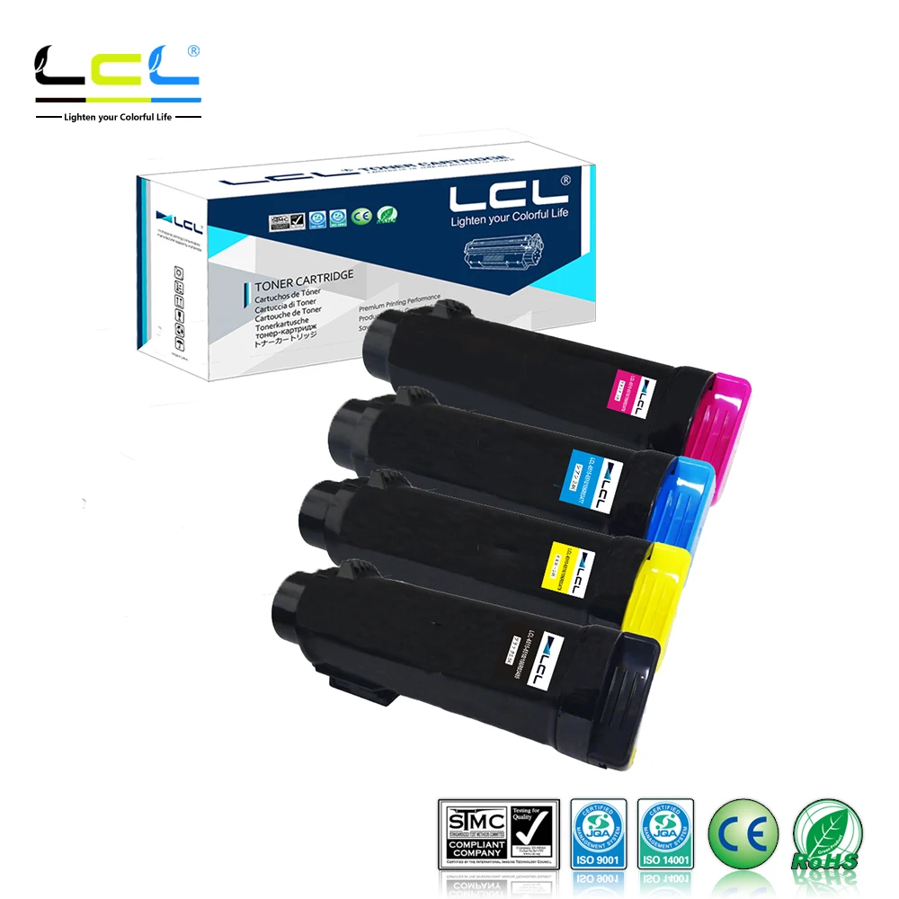 Лазерный тонер картридж LCL Xerox WorkCentre 6515 Phaser 6510 106R03480 106R03477 106R03478 106R0347 (4 шт. в