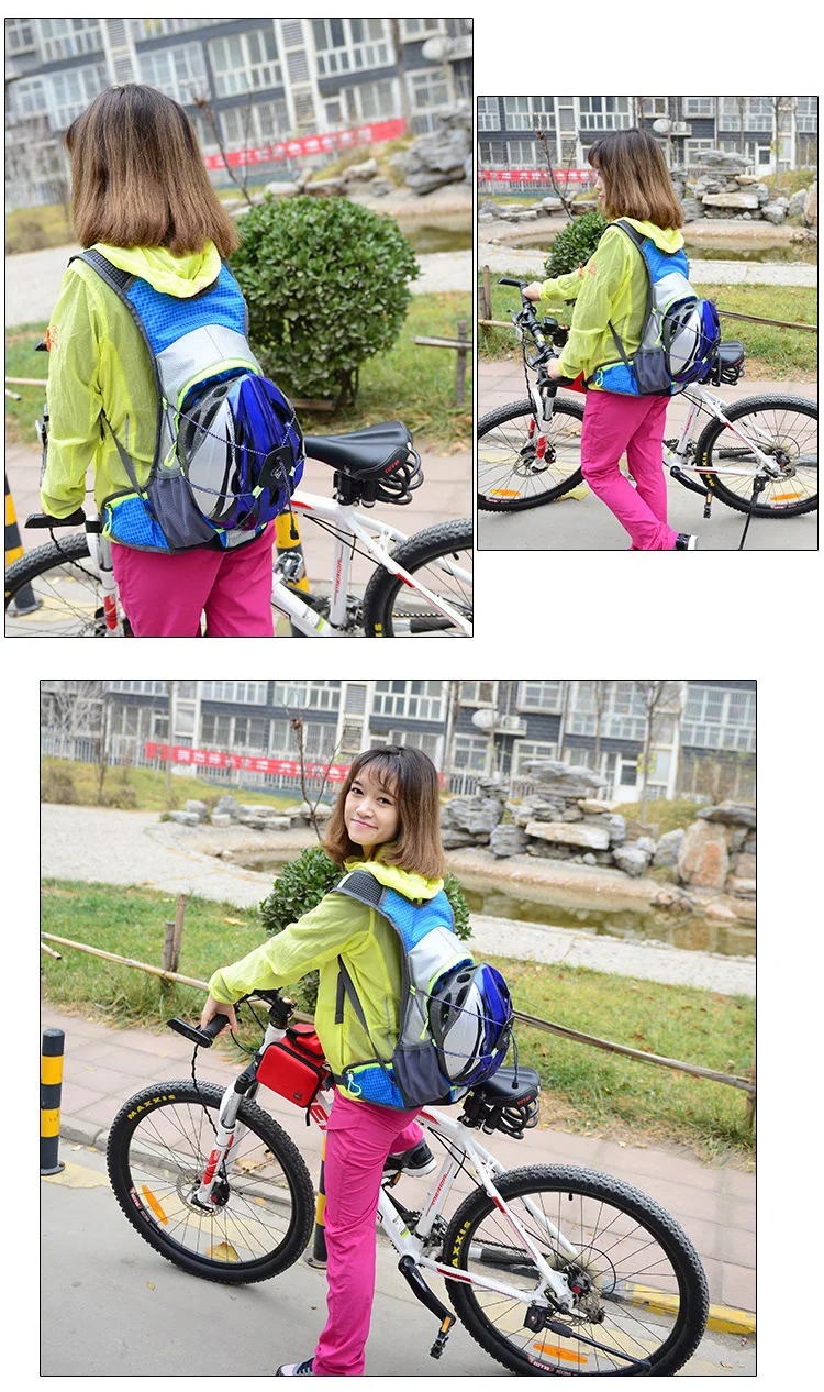 TANLUHU 15L открытый светоотражающий рюкзак для велосипеда для женщин и мужчин водонепроницаемый нейлоновый горный велосипед спортивный альпинистский рюкзак XA553YL