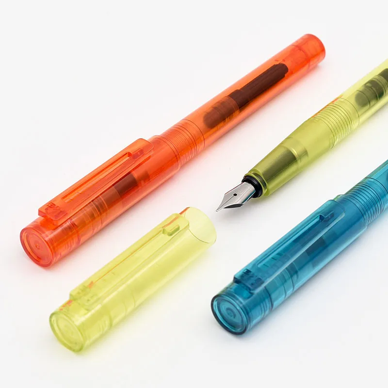 KACO SKY II авторучка, прозрачные цветные чернильные ручки с видимой коробкой, тонкий наконечник, 0,5 мм, подарочный набор, офисные, деловые, школьные принадлежности