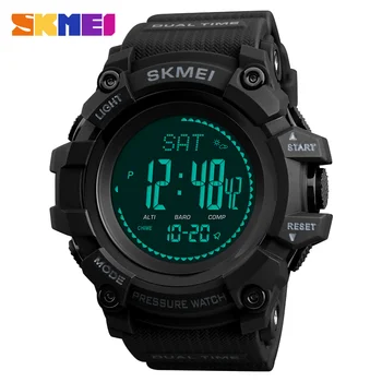 

Mens Sports Watches Pedometer Calories Digital Watch Men Altimeter Barometer Compass Thermometer Weather relogio masculino SKMEI