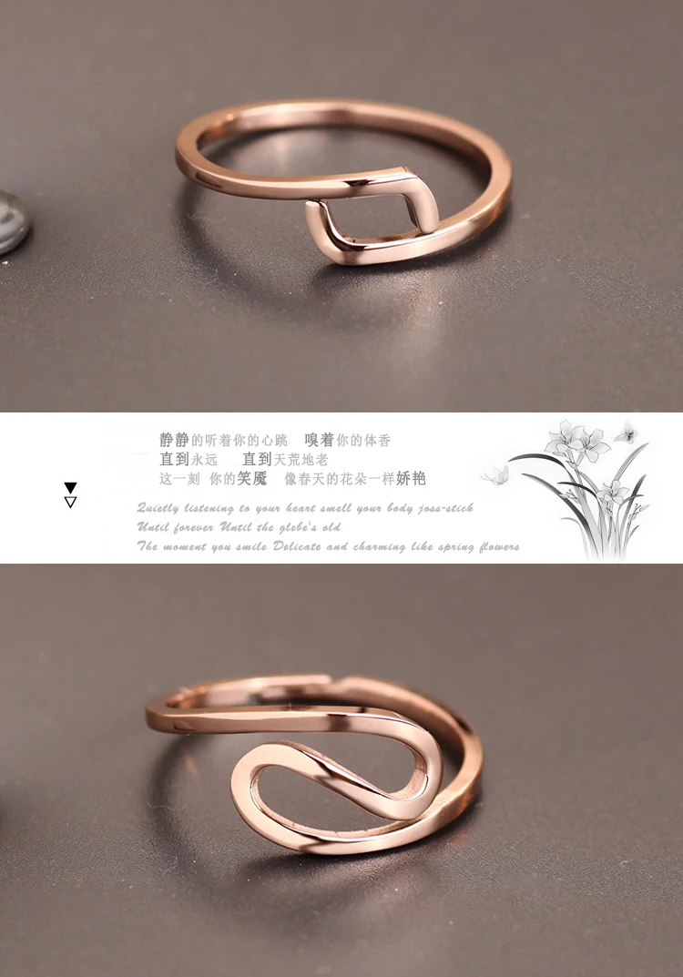 Дизайн 12 созвездия зодиака знак кольца на палец розовое золото цвет 316 титановая сталь регулируемый размер женские кольца