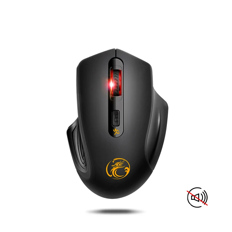 Беспроводная мышь 4 кнопки 2000 dpi Mause 2,4G Оптическая USB Бесшумная мышь эргономичная беспроводная мышь для ноутбука ПК мышь