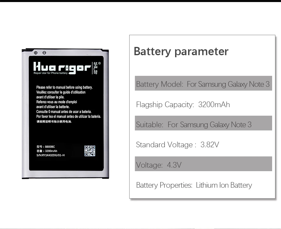 B800BE Battery For Samsung Galaxy Note 3 N9000 N9006 N9005 N9009 NFC Batteries For Battery Galaxy Note 3 3200mAh Bateria (14)
