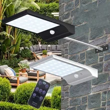 Солнечный светодиодный водонепроницаемый уличный фонарь Открытый Пейзаж для освещения сада человеческого зондирования Светодиодный Солнечный настенный светильник светодиодный уличный свет