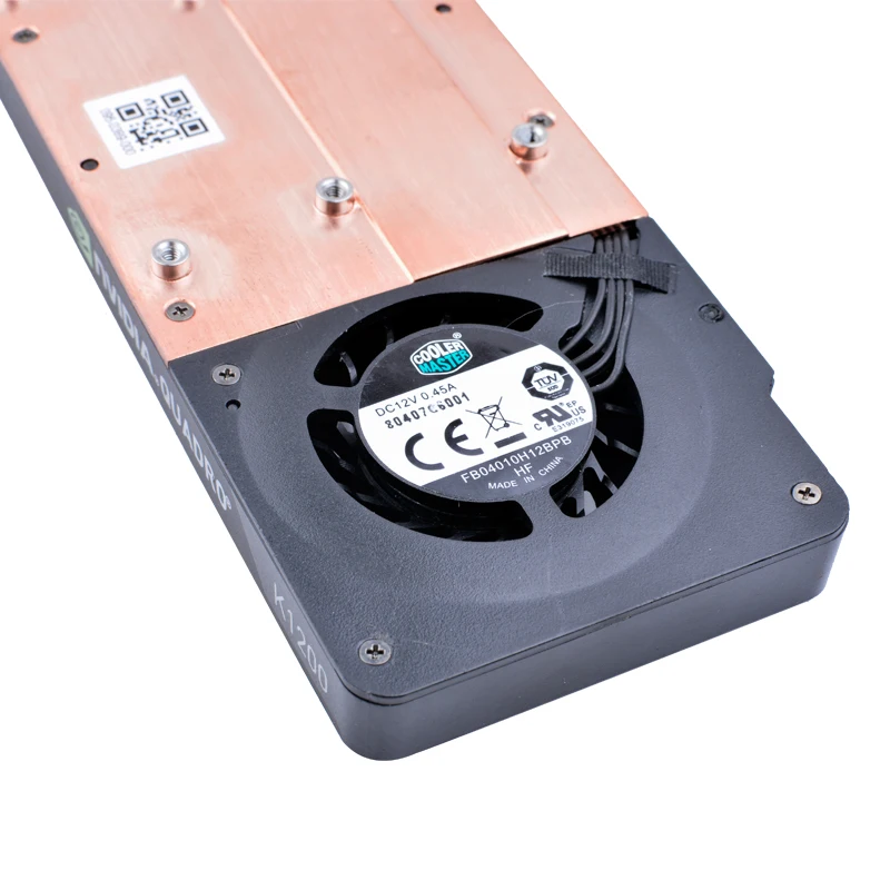 Совершенно новый оригинальный вентилятор радиатора видеокарты Quadro K1200 FB04010H12BPB 12В