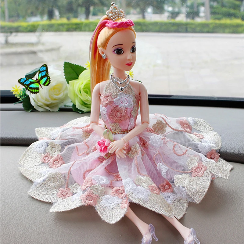 Маленькое Кукольное свадебное платье Принцесса вечернее длинное платье юбка Свадебная одёжная вуаль для Кукла Барби подходит 11-1" Blyth кукла подарок