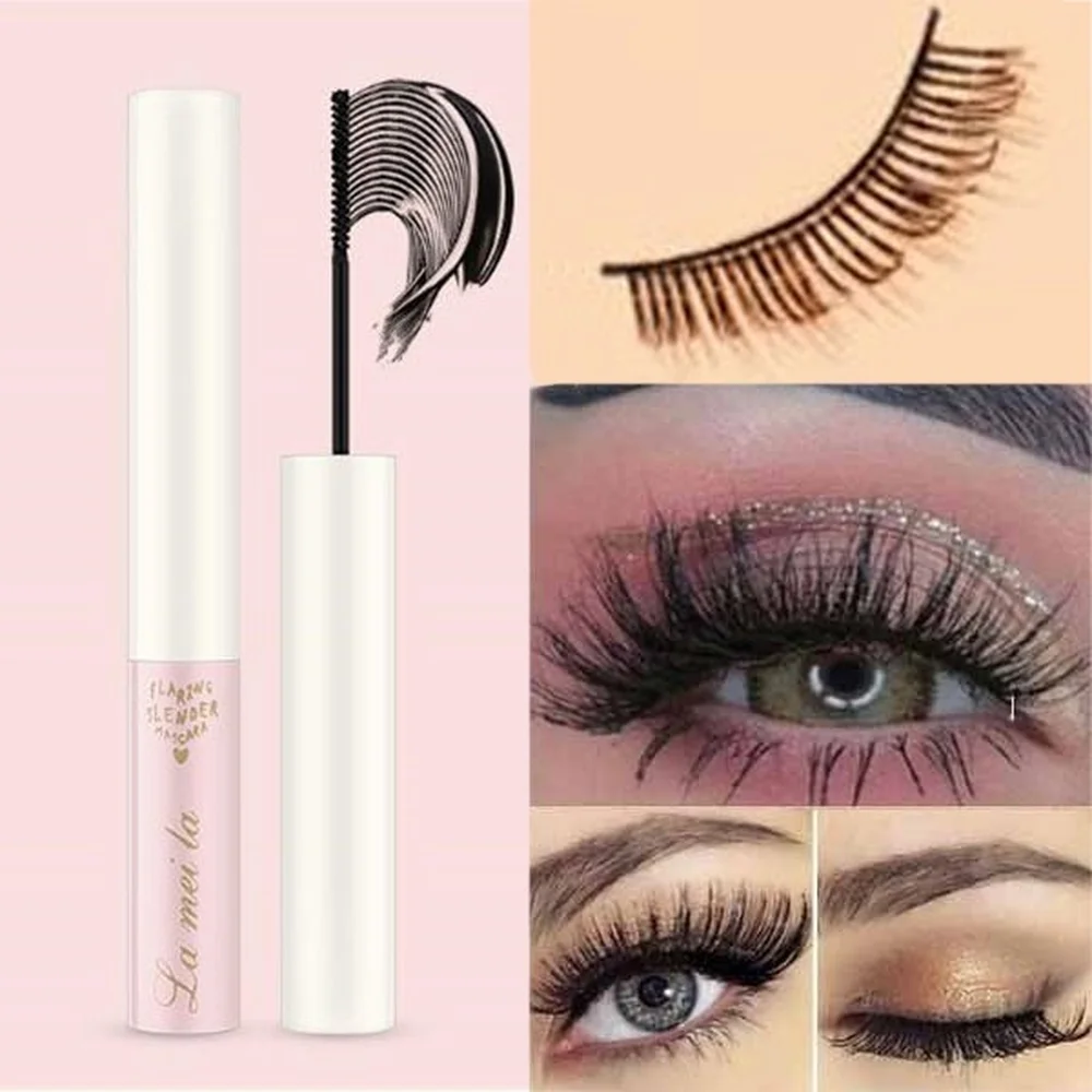 

1 Pcs Natural Fine Brush Head 3D Mascara Lengthening Black Lash Eyelash Extension Mascara Eye Lashes Brush Beauty Makeup Tool