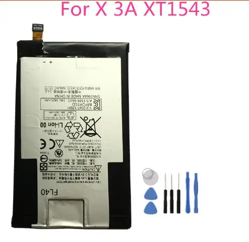 Сменный литий ионный аккумулятор FL40 для Motorola Droid Maxx 2 Moto X 3a Play XT1560 XT1561 XT1562 XT1563 XT1565